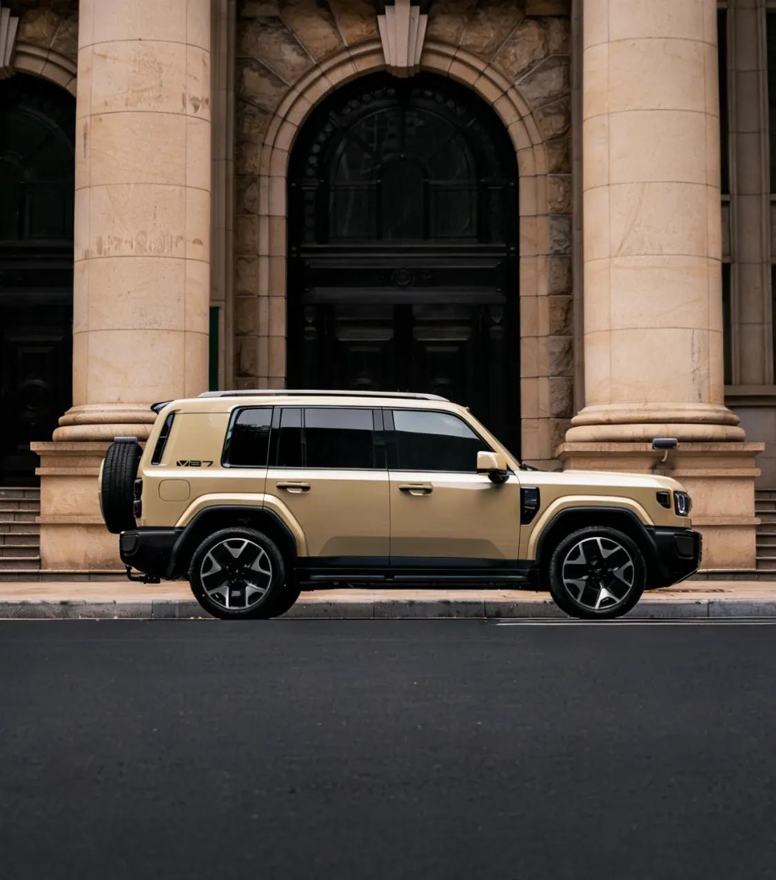 iCAUR V27 frente a edificio clásico