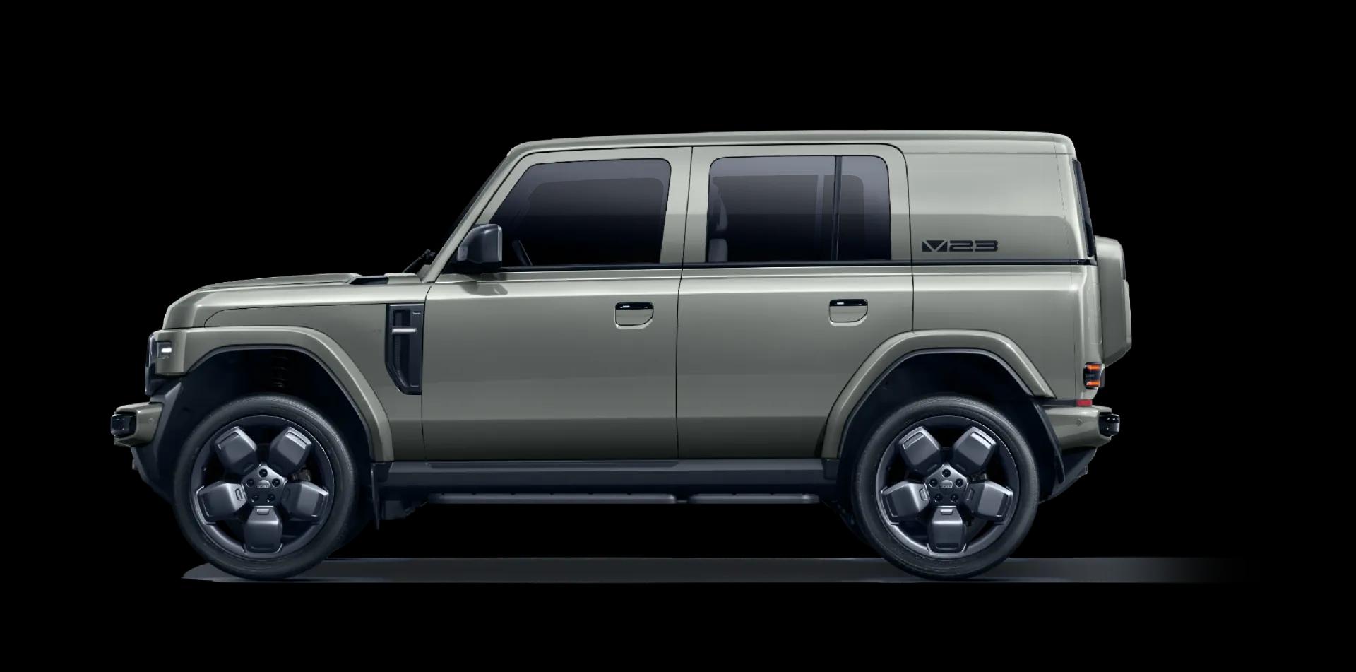 iCAUR V23 perfil lateral